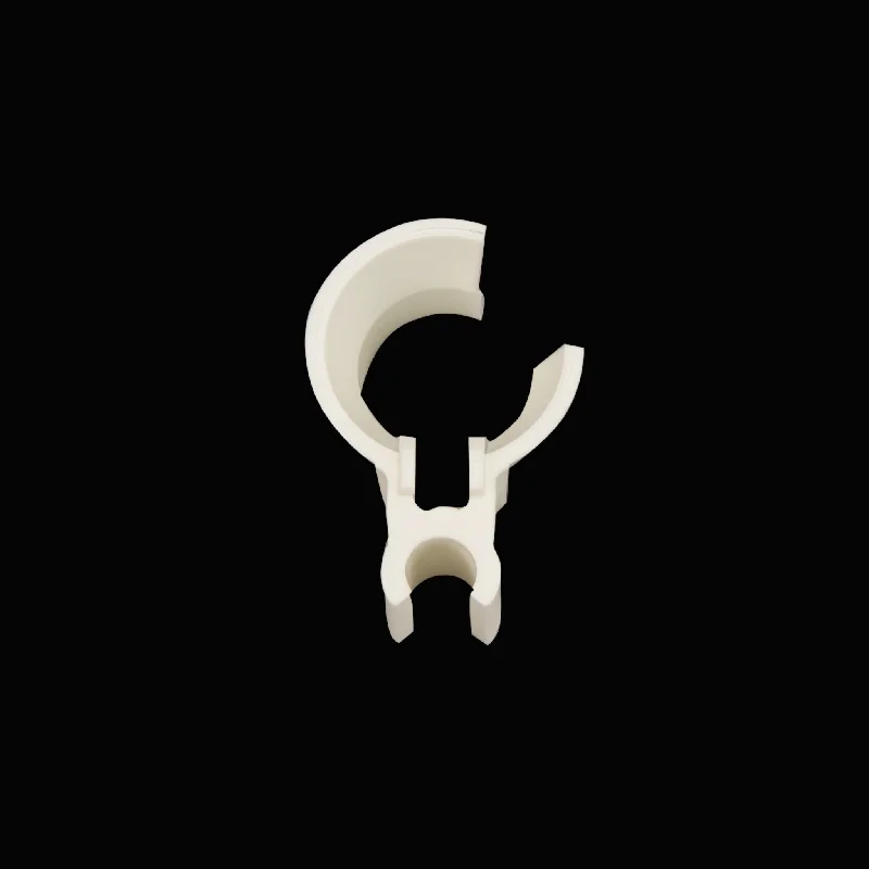 1/4 in. Clip in White - (5451-W) *SOLD ONLY IN PACKAGES OF 50*