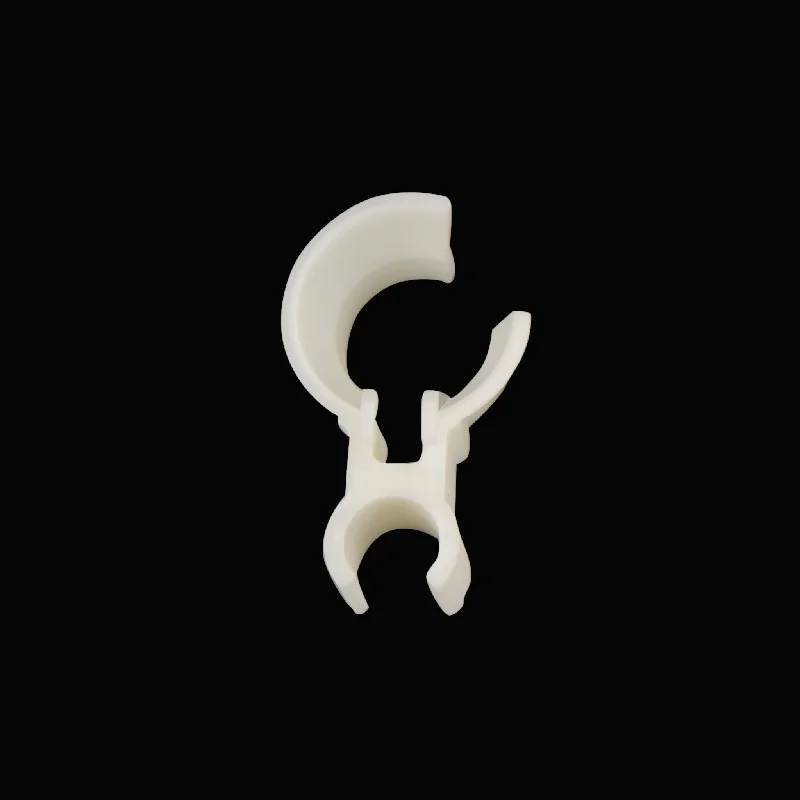 3/8" White Clip -(5452-W) *SOLD ONLY IN PACKAGES OF 50*