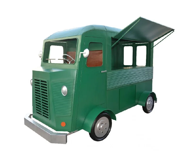 9 FT X 5 FT X 6 FT Green Food Truck