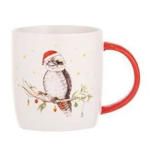 Bush Buddies Christmas Kookaburra Mug