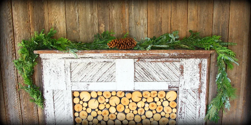 Fresh Mixed Fraser Fir, Red Cedar, White Pine Christmas Garland