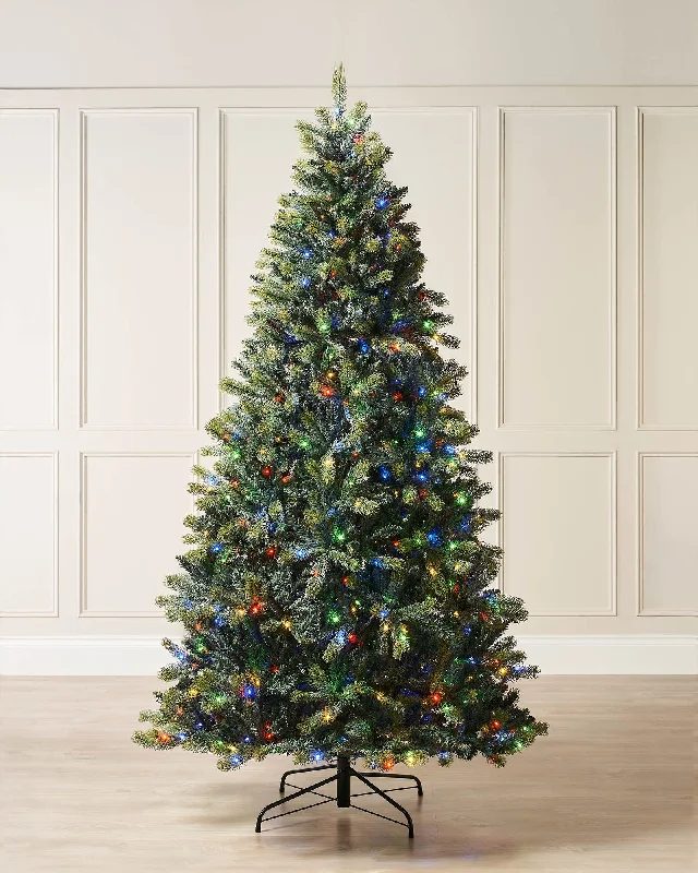 Pre-Lit Mixed Pine Dual Christmas Tree, 6 ft