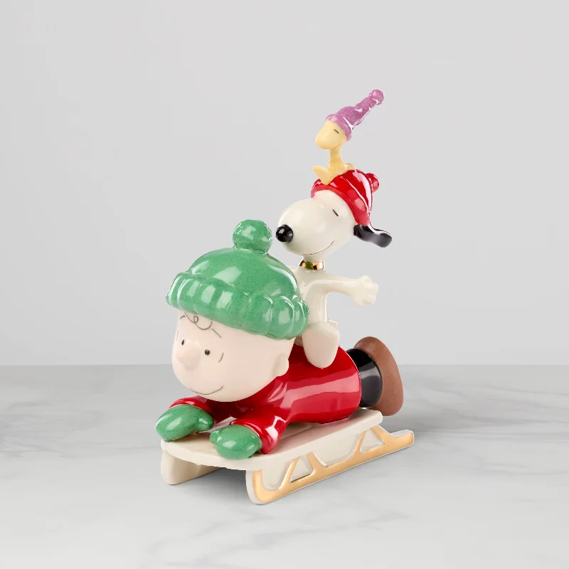 SNOOPY™'s Sledding Adventure Figurine