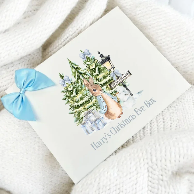 UV DTF DECAL - LARGE - BLUE FLOPSY CHRISTMAS